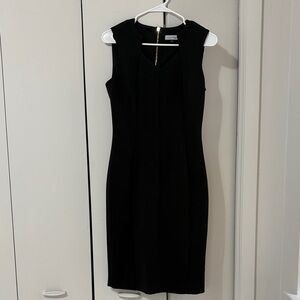 Calvin Klein Black Midi Dress